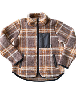 Alwero - Jacke SHERPA, SCOTCH COLD BROWN, MEN, Biowolle, ultra leicht