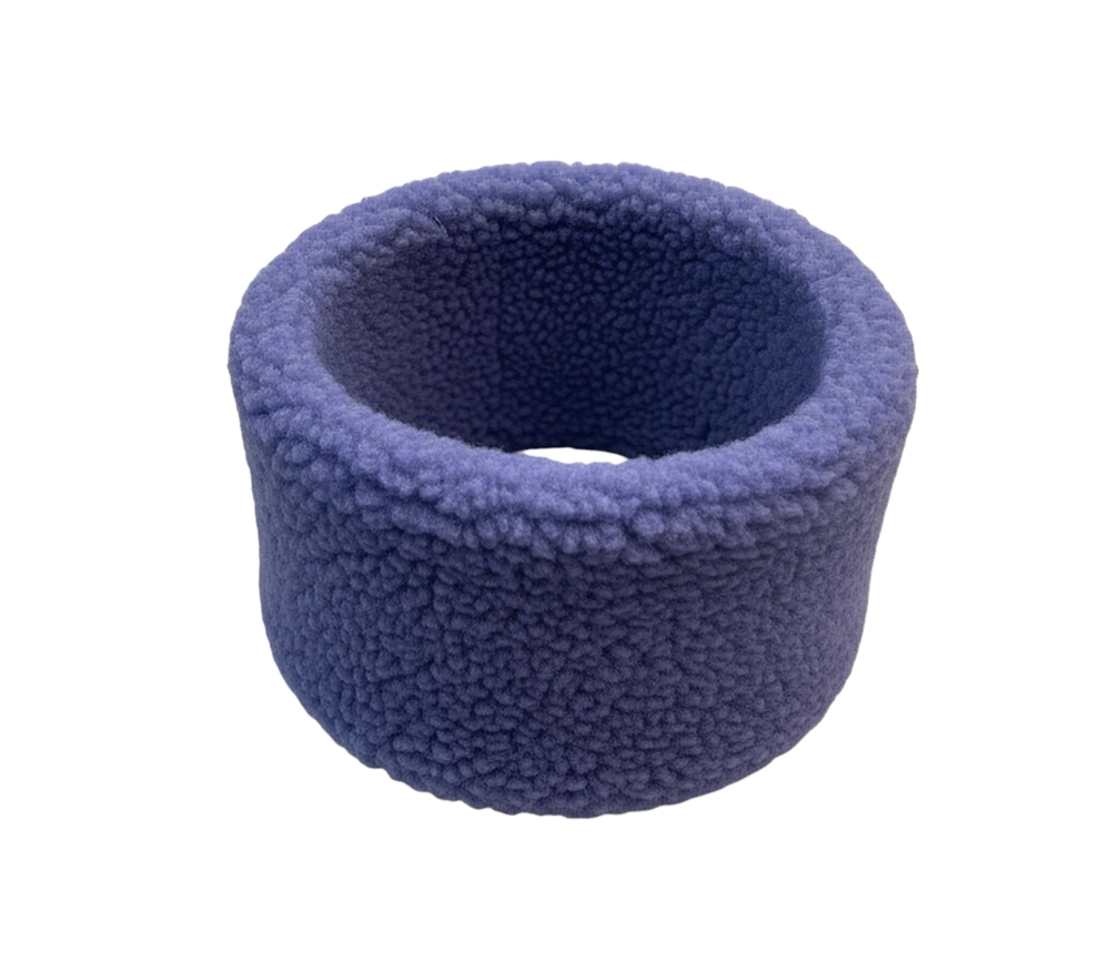 Alwero - Stirnband / Halswärmer VOVO, AMETHYST, Biowolle, ultra light