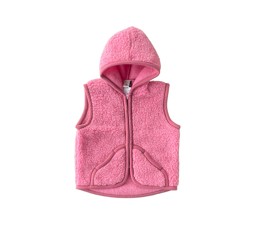 Alwero - Bodywarmer Robby, Biowolle, PINK