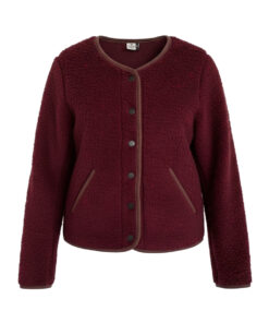 Alwero - Jacke "TYBS" Adult, Red Multi Dots, Biowolle Ultra Light