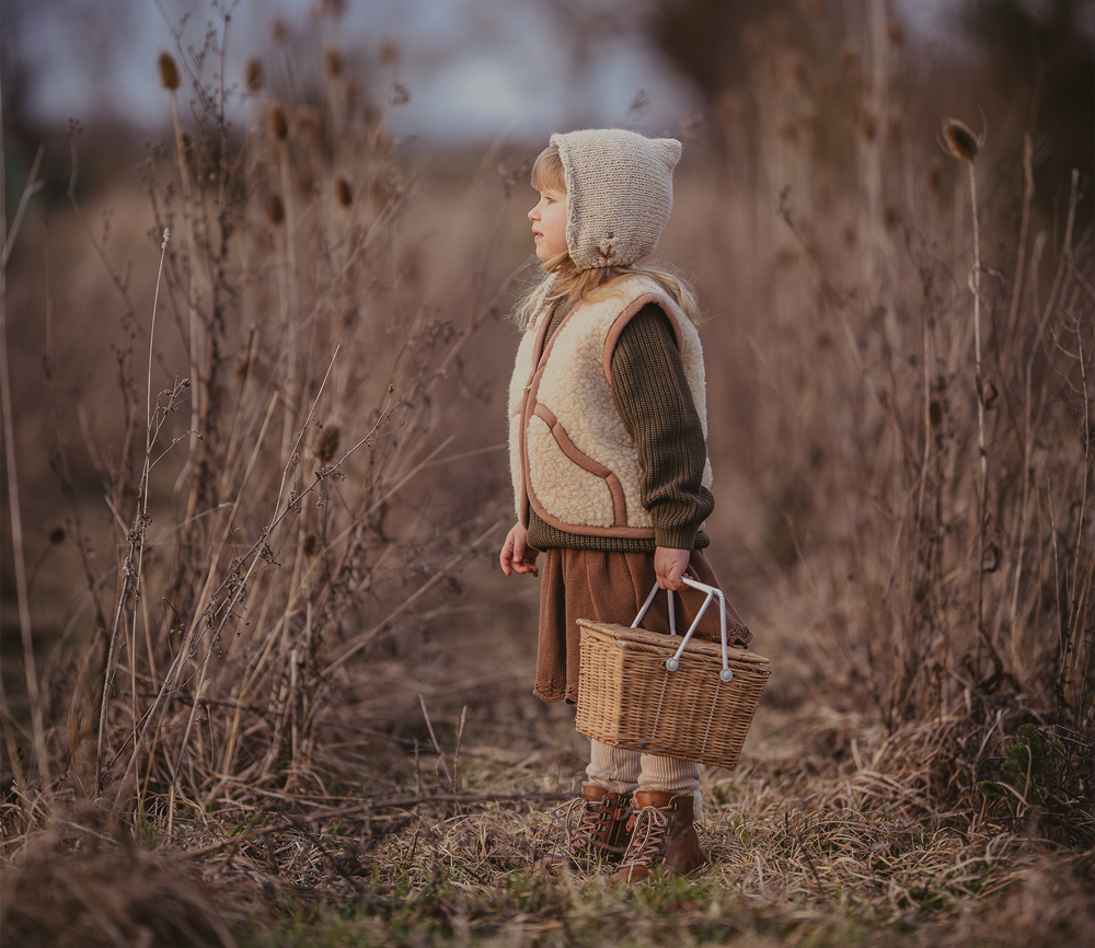 Alwero - Bodywarmer CARPATHIAN, Biowolle, BEIGE – Bild 7