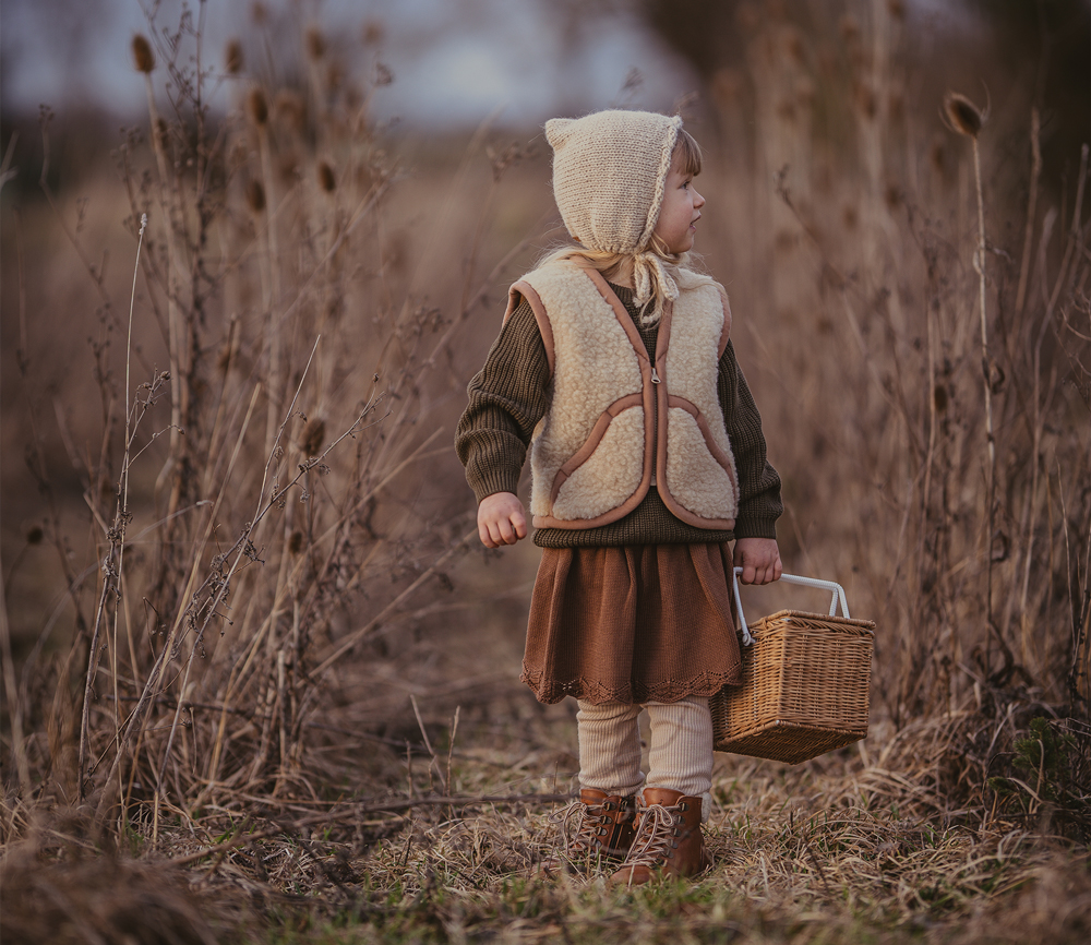 Alwero - Bodywarmer CARPATHIAN, Biowolle, BEIGE – Bild 2