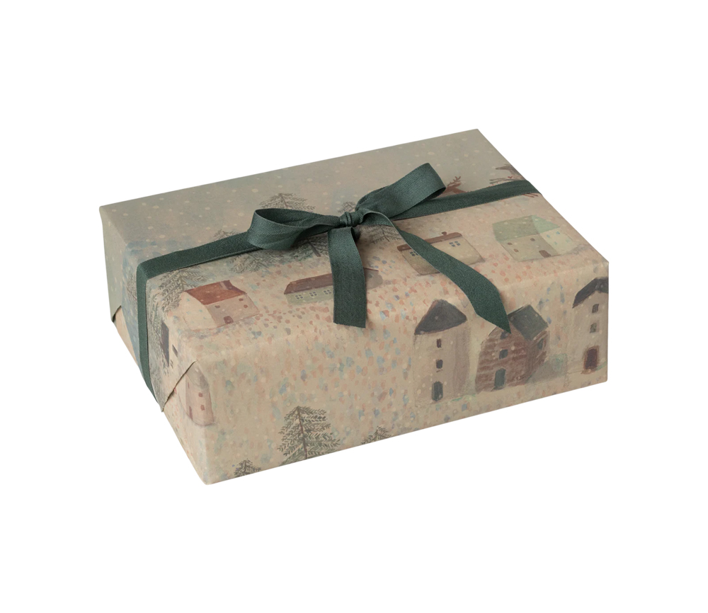 Maileg - Geschenkpapier, "Santa is coming" - Rolle 10m – Bild 2