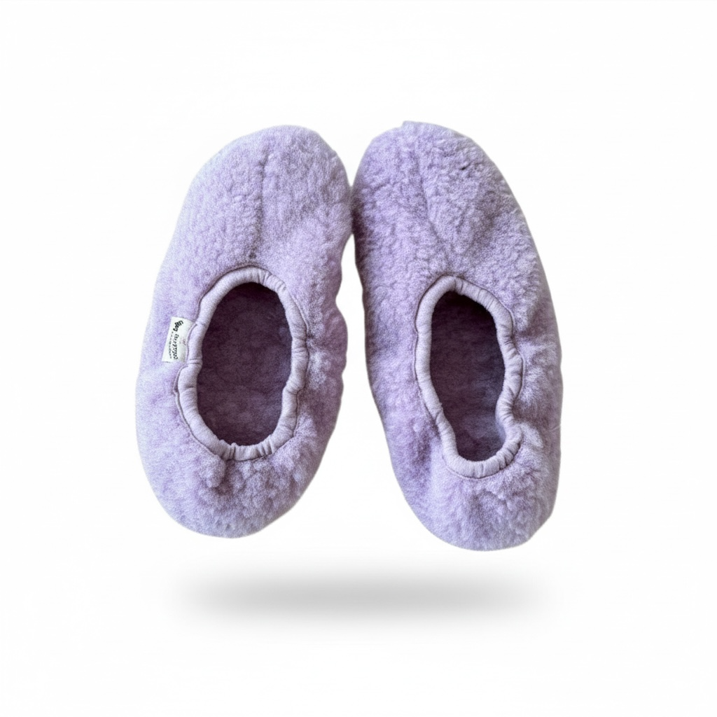 Alwero - Hausschuhe, Ballerina ADULT, LILLY, Biowolle – Bild 3