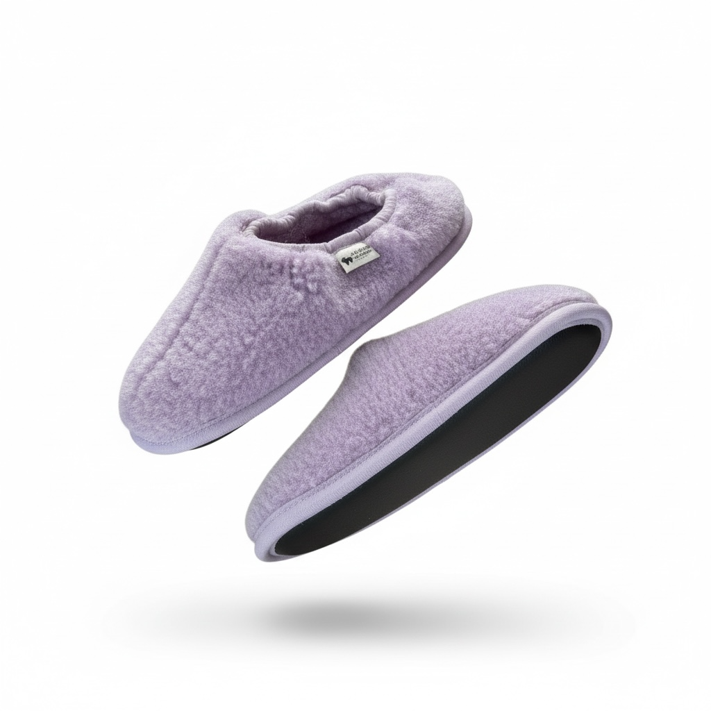 Alwero - Hausschuhe, Ballerina ADULT, LILLY, Biowolle – Bild 2