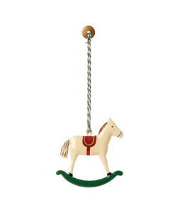 Maileg -  Metallornament, Schaukelpferd