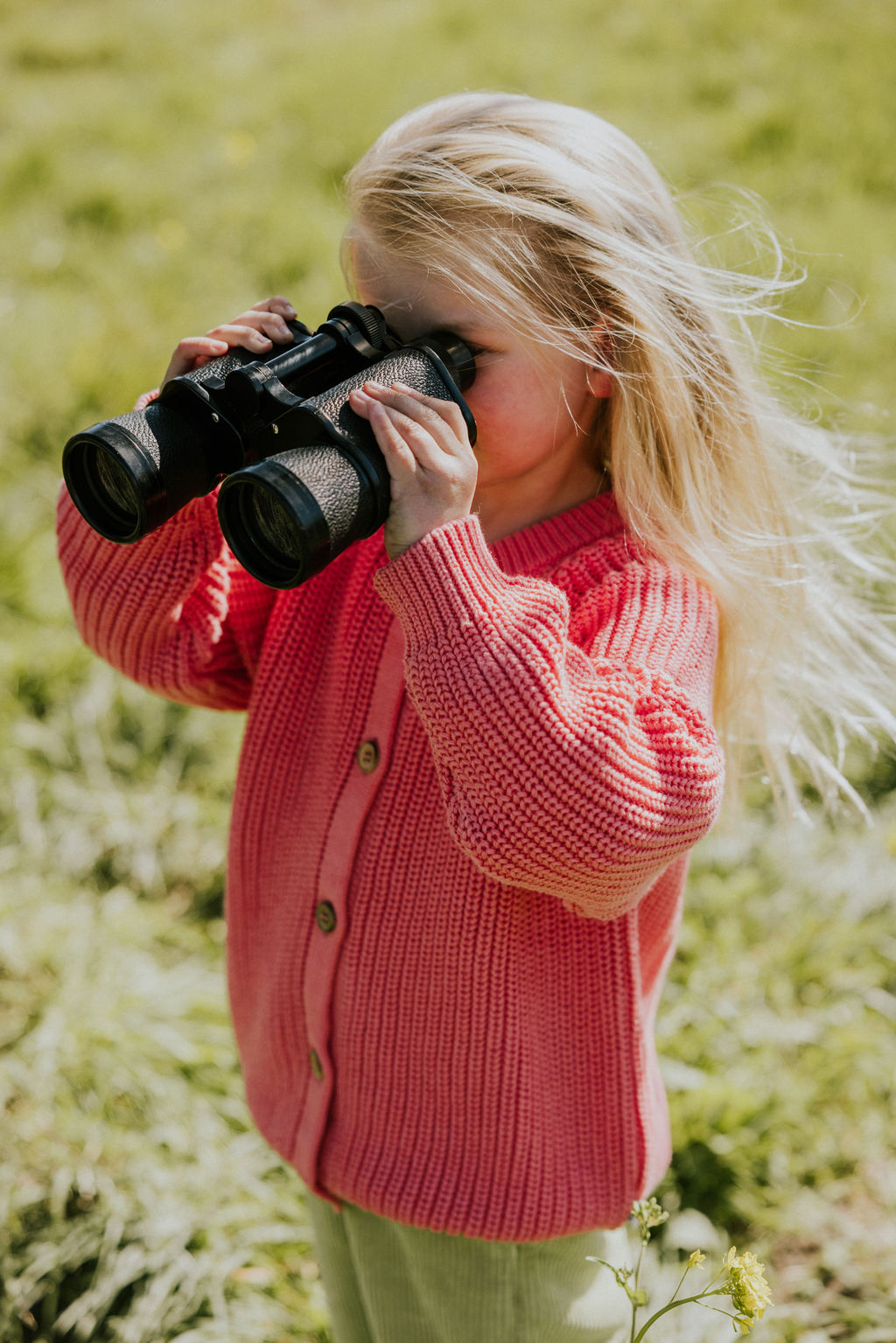 YUKI - Raglan Cardigan, PUNCH, Bio Baumwolle – Bild 2