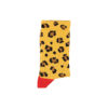 PiuPiuChick - Socken, Mustard Animal Print