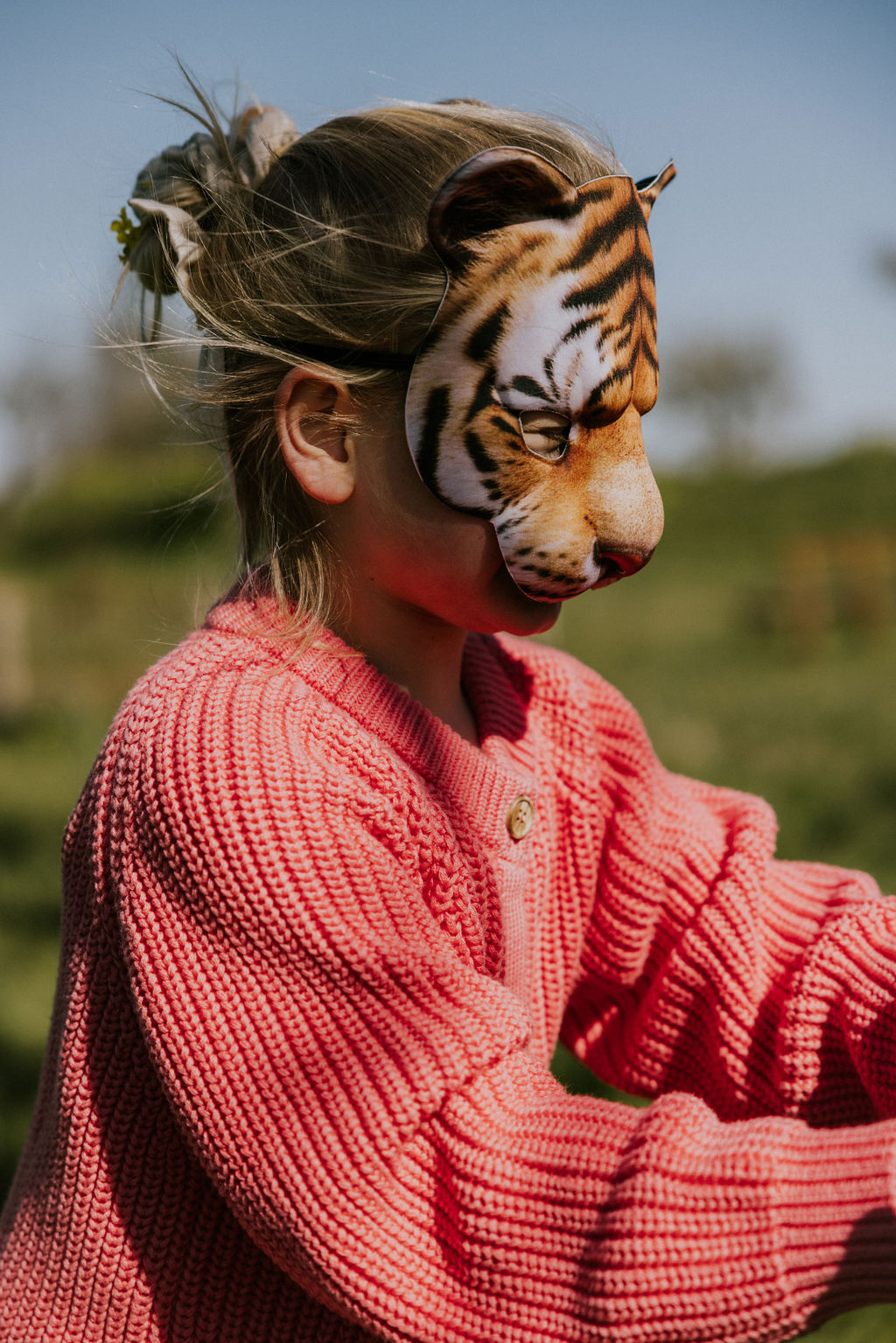 YUKI - Raglan Cardigan, PUNCH, Bio Baumwolle – Bild 3