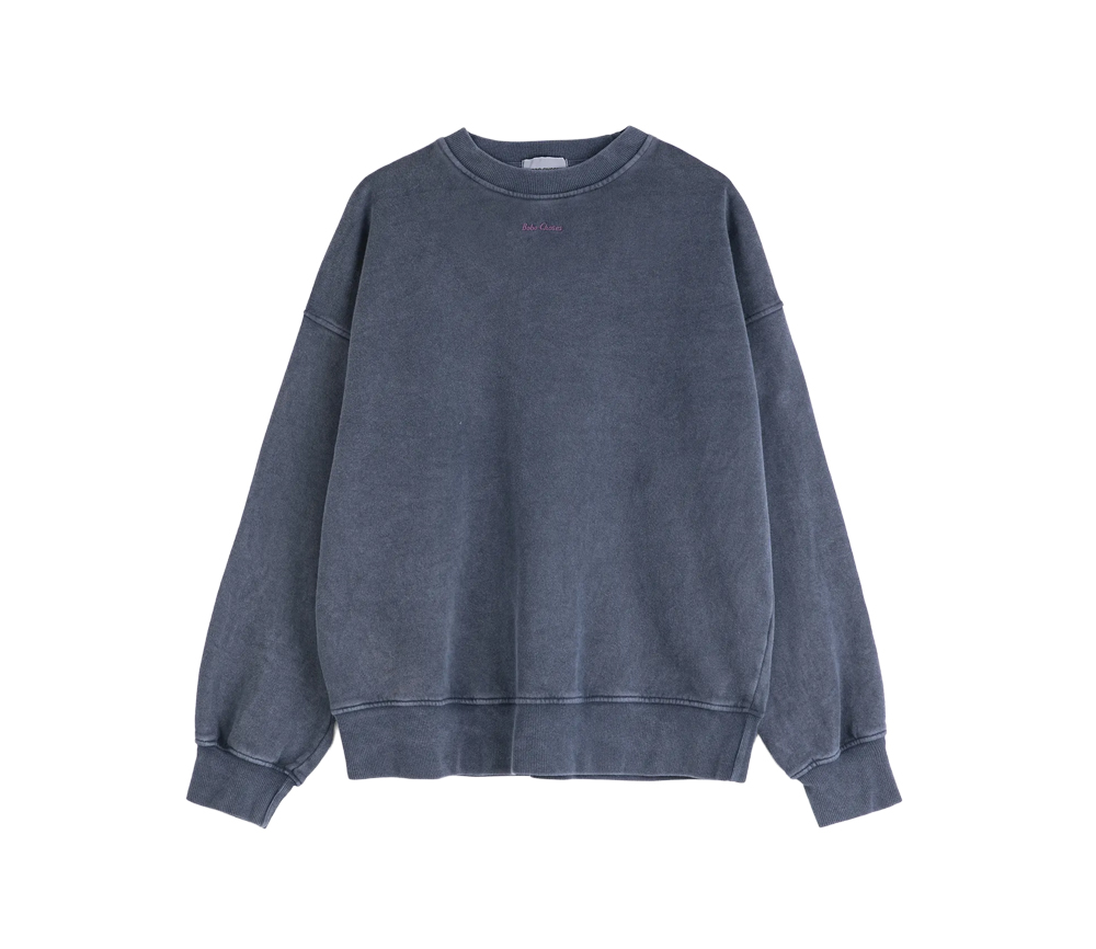 BOBO CHOSES - Sweatshirt "EASE", navy blue, Biobaumwolle – Bild 5