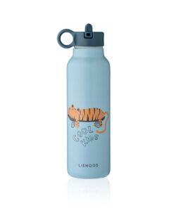 Liewood -  Wasserflasche, "Falk", Tiger, beach blue, 500ml