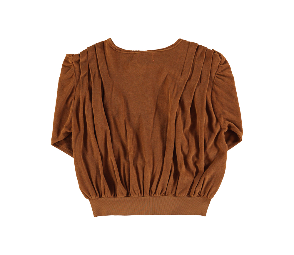 Sisters Department - Sweatjacke, faded brown, Biobaumwolle – Bild 3