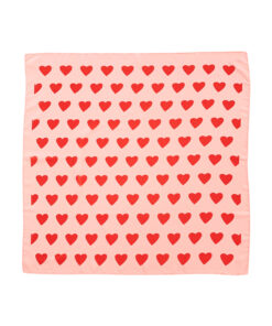 PiuPiuChick - Silky Bandana, "RED HEARTS"