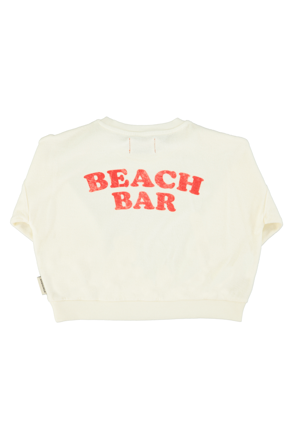 PiuPiuChick - Sweatshirt Frottee "ICE CREAM", ecru, Biobaumwolle – Bild 2