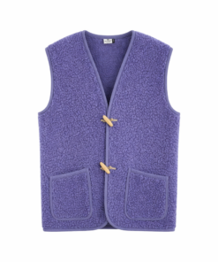 Alwero - Bodywarmer "Alpen 3.0" Adult, Biowolle, Amethyst, ultra light