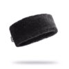 Alwero - Stirnband / Halswärmer VOVO, DEEP BLACK, Biowolle, ultra light