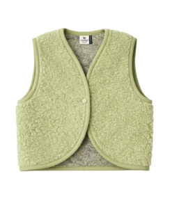 Alwero - Bodywarmer LULU, ultra light, Biowolle, Pistachio