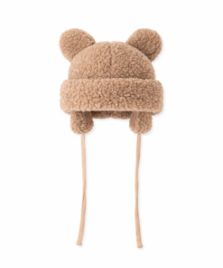 Alwero - Mütze, BABY BEAR, Tan, Biowolle