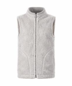 Alwero - Bodywarmer WALKER Adult, Biowolle, Light Grey, unisex