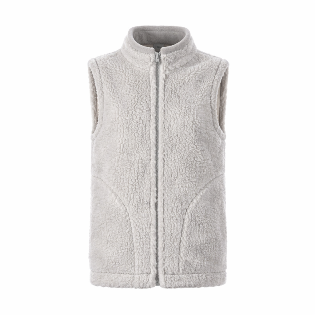 Alwero - Bodywarmer WALKER Adult, Biowolle, Light Grey, unisex
