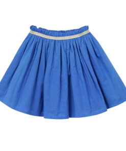 Arsene et les Pipelettes - Rock VOILE UNI, Cobalt, GOTS Baumwolle