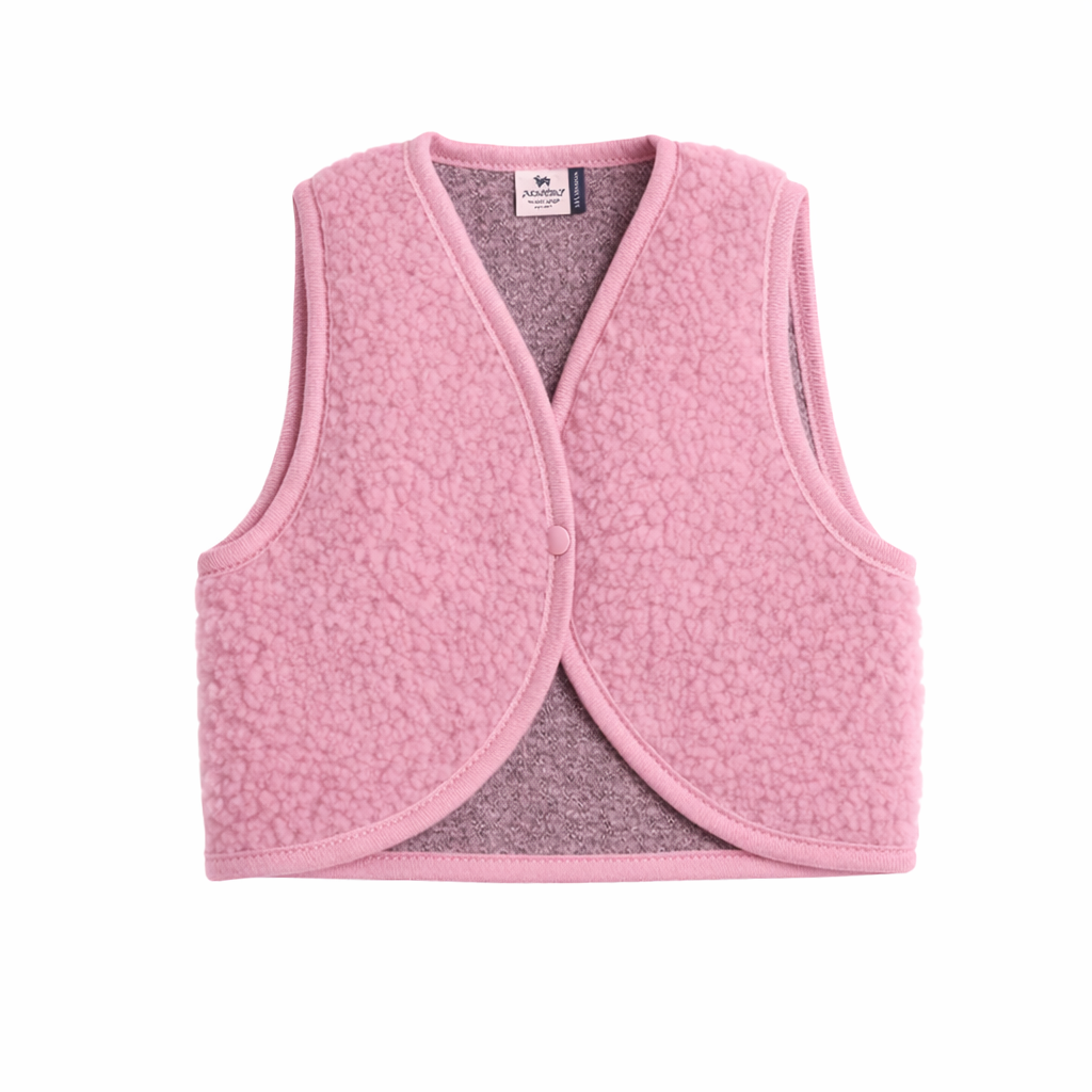 Alwero - Bodywarmer LULU, ultra light, Biowolle, Venetian Pink