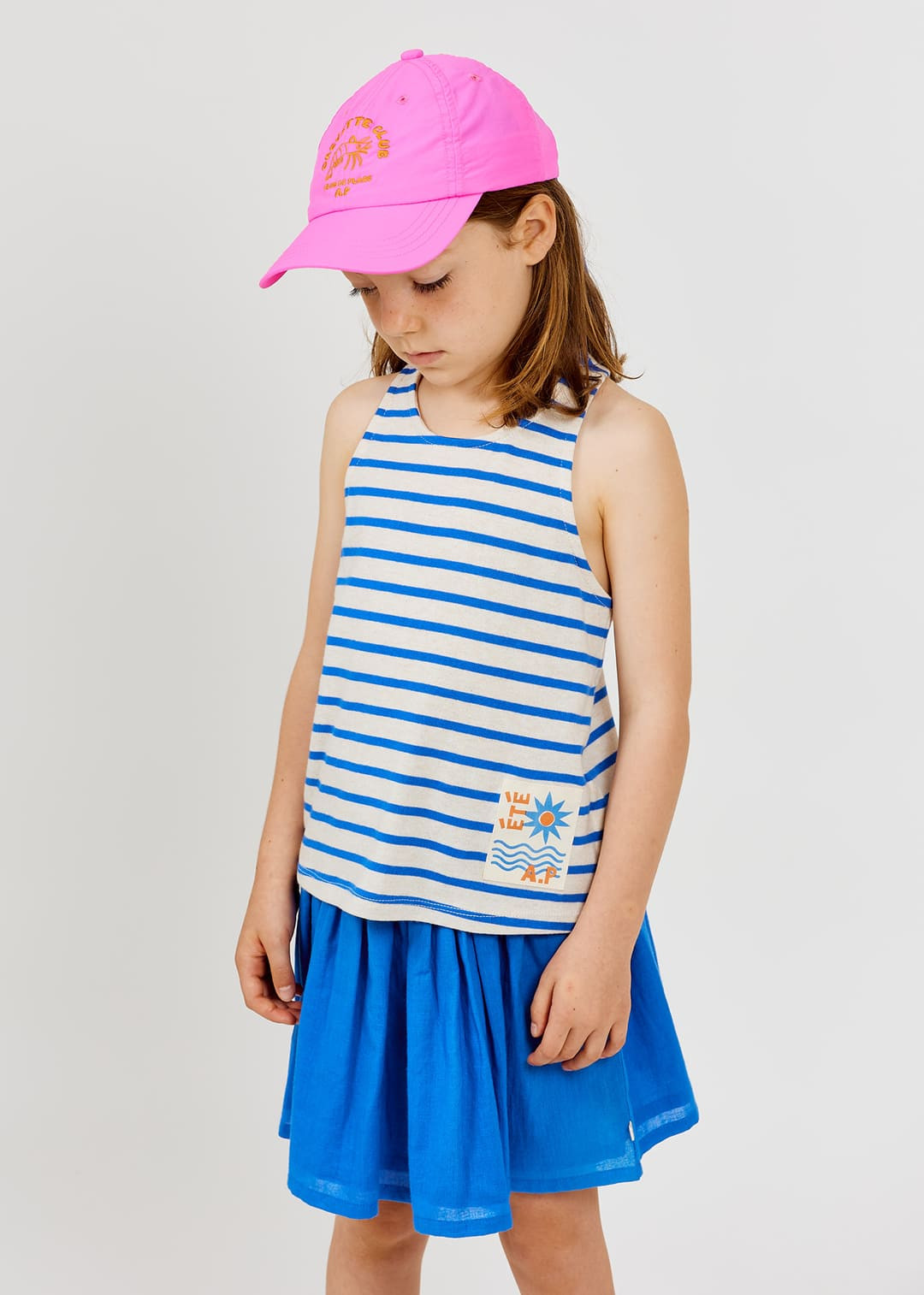 Arsene et les Pipelettes - Tank Top RAYURES, gestreift, Biobaumwolle – Bild 2