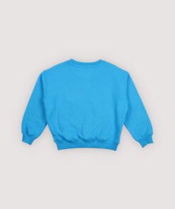 The New Society - Clover Sweatshirt Pool Blue