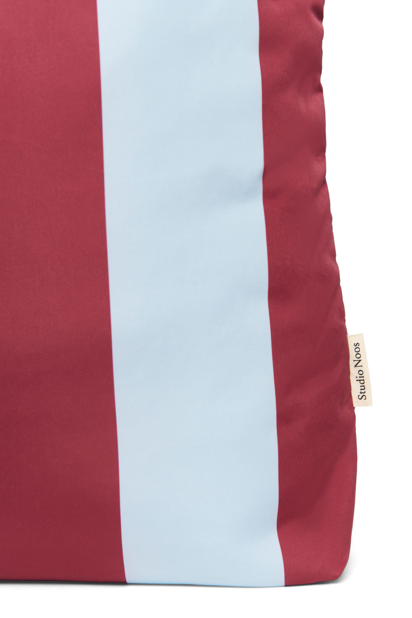 Studio Noos - Mom Bag 'Bold Stripe', bordeaux/light blue – Bild 6