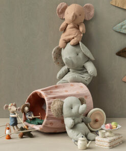 Maileg - Wimpel-Girlande, Ocker, Biobaumwolle