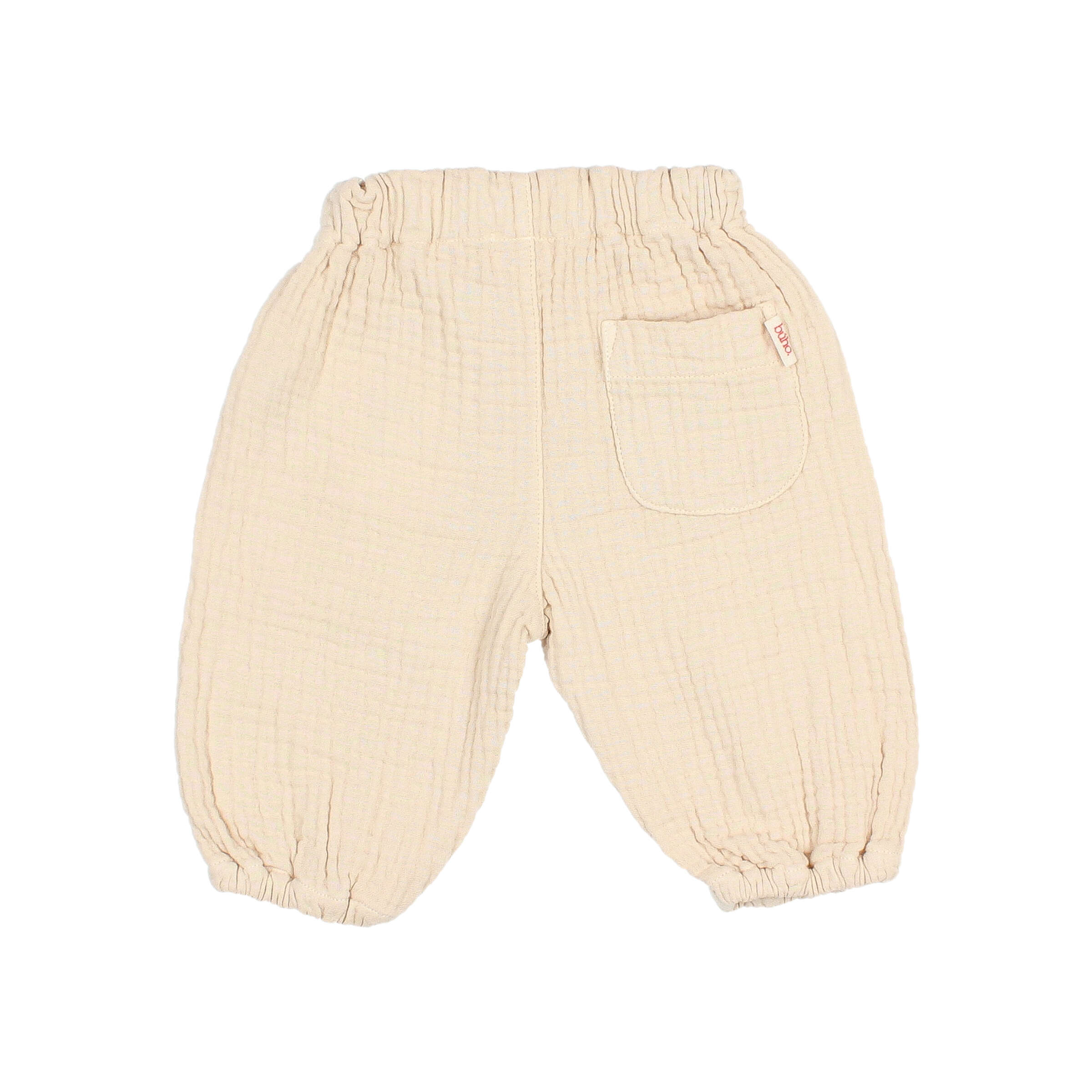 Buho Barcelona - Hose MUSLIN, Sand, Biobaumwolle – Bild 2