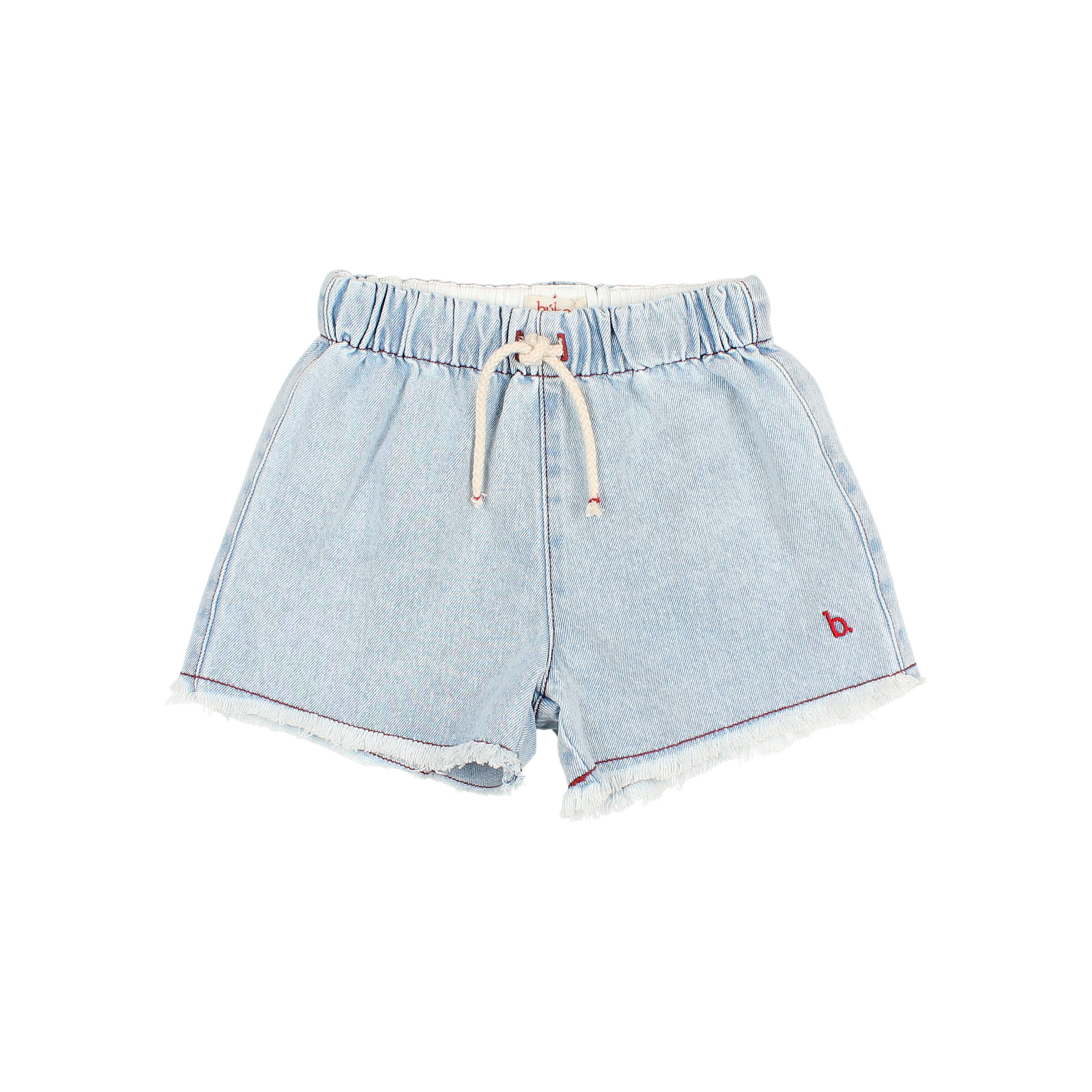 Buho Barcelona - Jeans Shorts, hellblau denim, Biobaumwolle