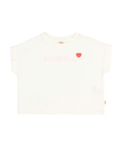 Buho Barcelona - T-Shirt Bisous, weiß, Biobaumwolle