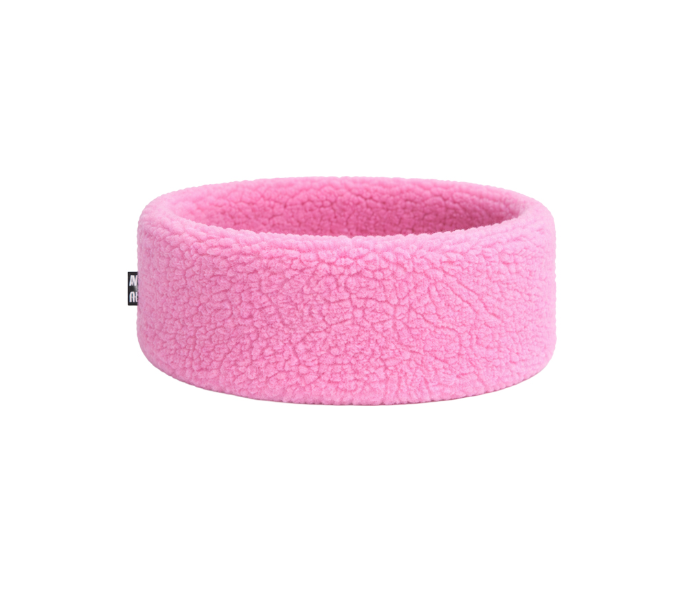 Alwero - Stirnband / Halswärmer VOVO, BUBBLE GUM, Biowolle, ultra light