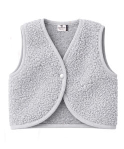 Alwero - Bodywarmer LULU, ultra light, Biowolle, Silver