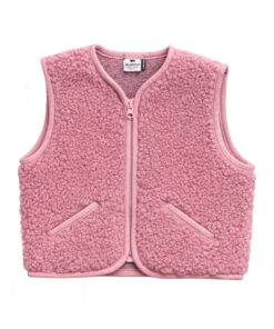 Alwero - Bodywarmer "POS" Junior, Venetian Pink, ultra light, Biowolle