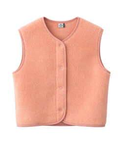 Alwero - Bodywarmer "TYB" ADULT, Biowolle, APRICOT, ultra light, LIMITED EDITION