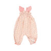 Buho Barcelona - Jumpsuit Picnic Baby, Coral, Biobaumwolle