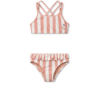Liewood -  Badeanzug "Belle" gestreift, Coral Blush