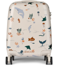 Liewood -  Koffer Hartschale, "Norelle", Sea Creature / Sandy