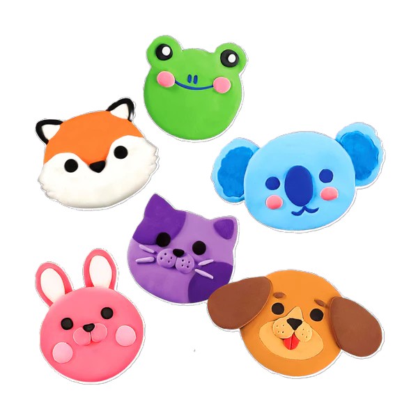 OOLY - Modeliermasse lufttrocknend "Creatibles Deluxe", 24er Set – Bild 3