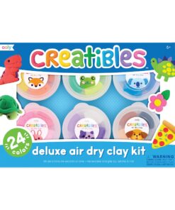 OOLY - Modeliermasse lufttrocknend "Creatibles Deluxe", 24er Set