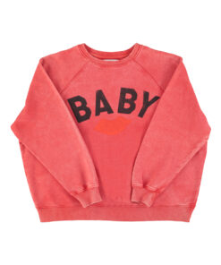 Sisters Department- Sweatshirt BABY, red, Bio-Baumwolle
