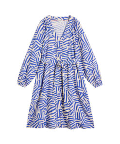 White Stuff - Kleid PETRA, blue, Leinen