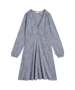 White Stuff - Kleid MEG Jersey, blue, Biobaumwolle