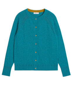 White Stuff - Cardigan LULU, BRT Blue, Biobaumwolle