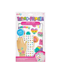 OOLY - Tattoos & Nagelsticker temporär "Tattoo-Palooza", Sweet Shop