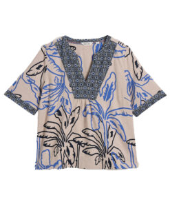 White Stuff - Top ASH, natur, Leinen