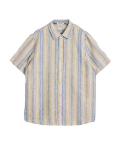 White Stuff - Hemd KESWICK gestreift, green, Leinen