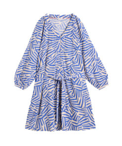 White Stuff - Kleid PETRA, blue, Leinen